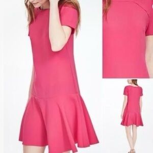 Banana republic ruffle women’s dress.